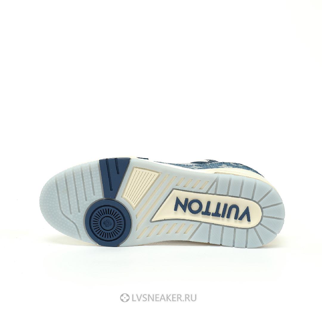 Louis Vuitton LV Trainer "Monogram Denim Blue" 1ADHHX Sneakers