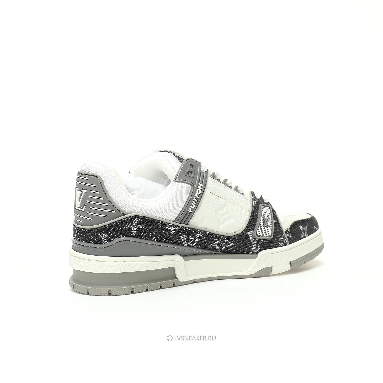 Louis Vuitton LV Trainer "Monogram Denim Grey White" 1AHOUB Sneakers