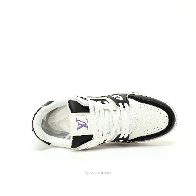 Louis Vuitton LV Trainer "Violet Black White" 1ADHMR-2 Sneakers