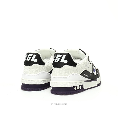 Louis Vuitton LV Trainer "Violet Black White" 1ADHMR-2 Sneakers