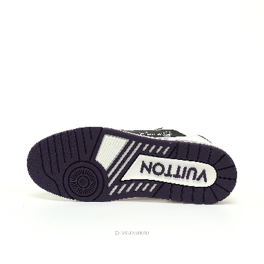 Louis Vuitton LV Trainer "Violet Black White" 1ADHMR-2 Sneakers