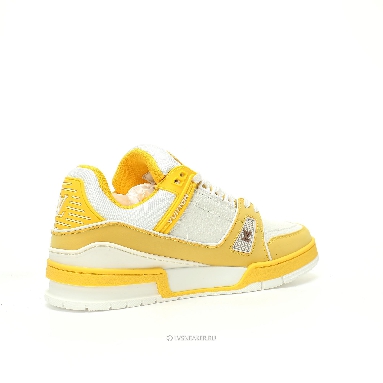 Louis Vuitton LV Trainer "Yellow White" 1AA6XL-2 Sneakers