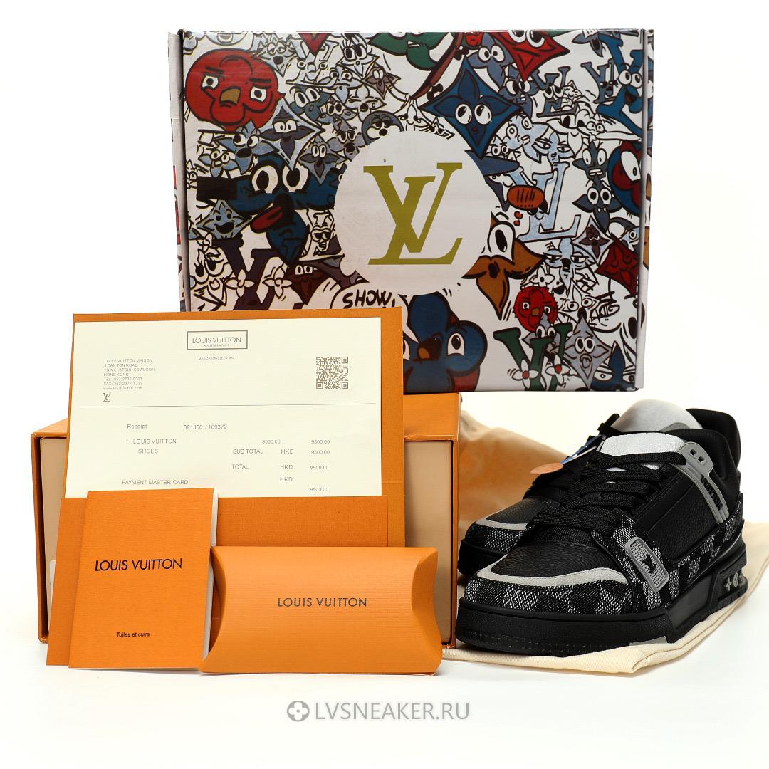 Louis Vuitton LV Trainer "Damier Black" 1ACPSH Sneakers