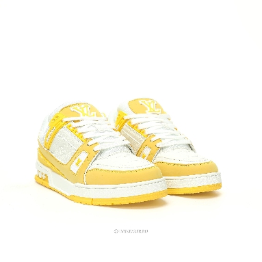 Louis Vuitton LV Trainer "Yellow White Monogram" 1AA6XN Sneakers