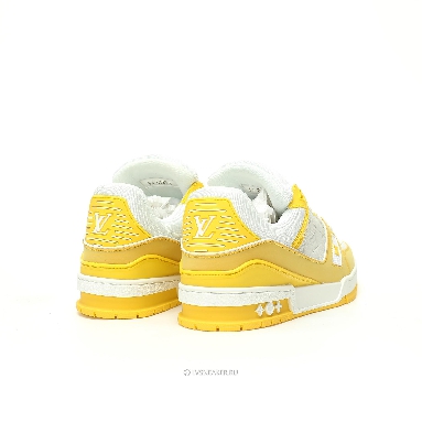 Louis Vuitton LV Trainer "Yellow White Monogram" 1AA6XN Sneakers