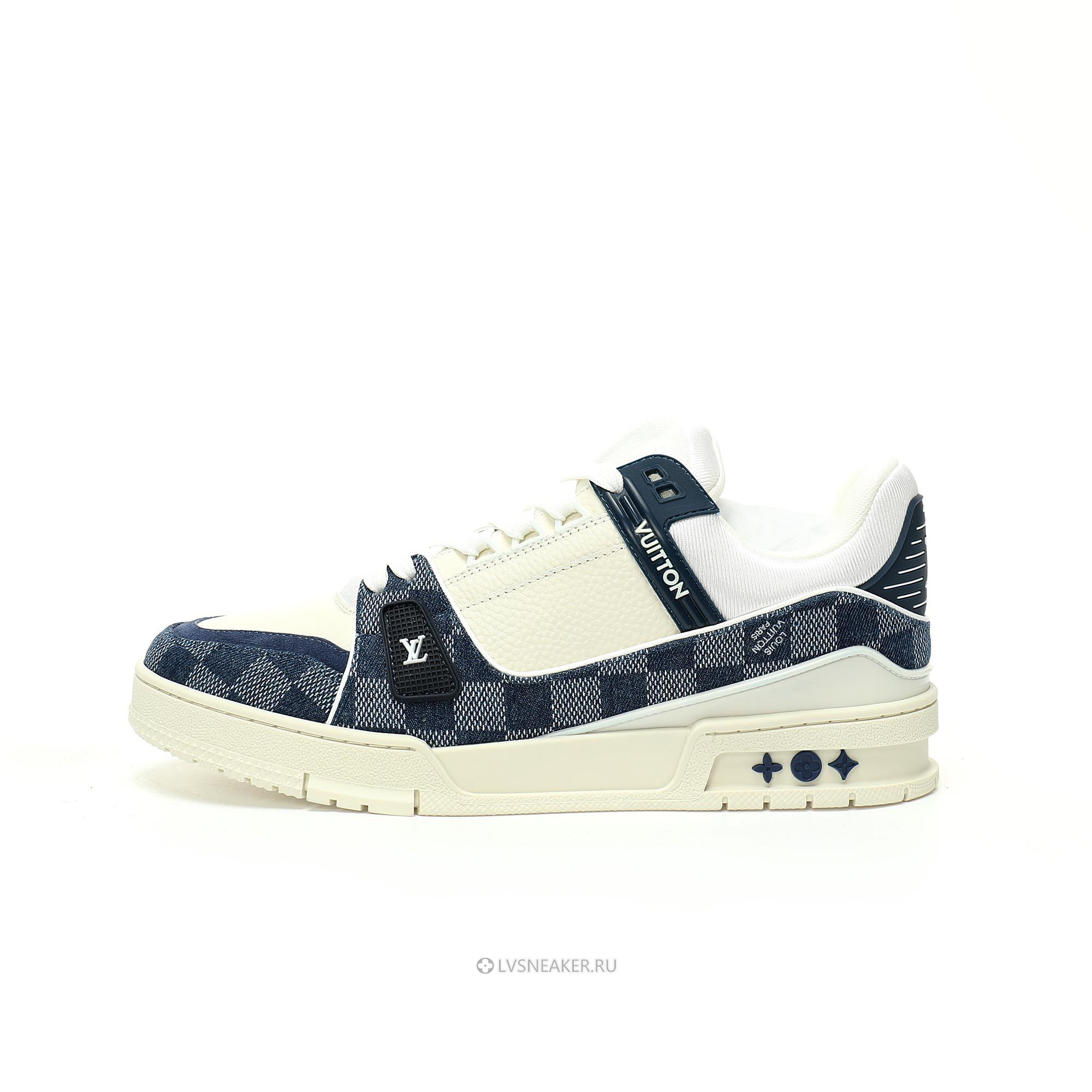 Louis Vuitton LV Trainer "Damier Blue" 1ACPRY Sneakers