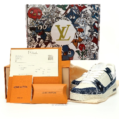 Louis Vuitton LV Trainer "Damier Blue" 1ACPRY Sneakers