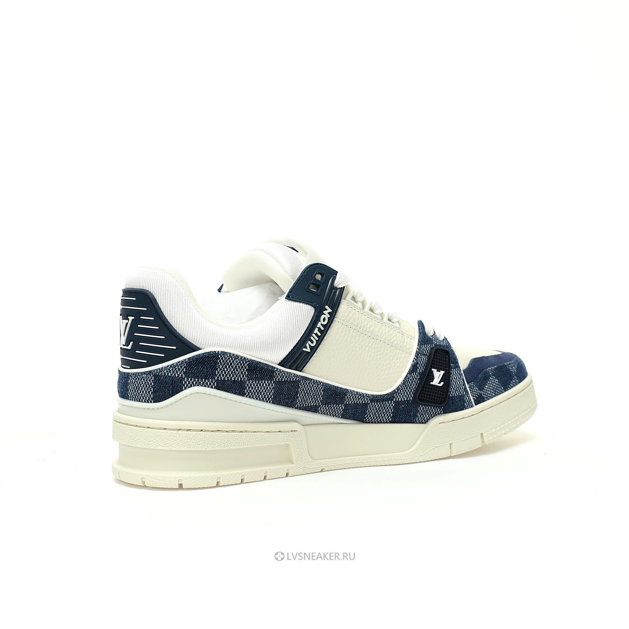 Louis Vuitton LV Trainer "Damier Blue" 1ACPRY Sneakers