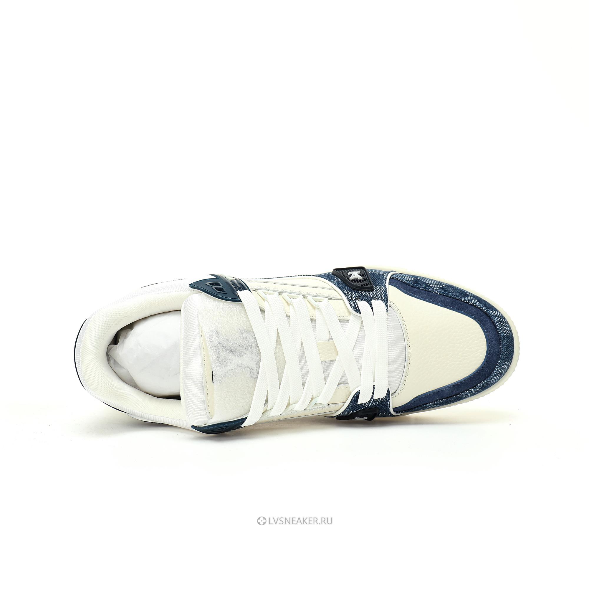 Louis Vuitton LV Trainer "Damier Blue" 1ACPRY Sneakers