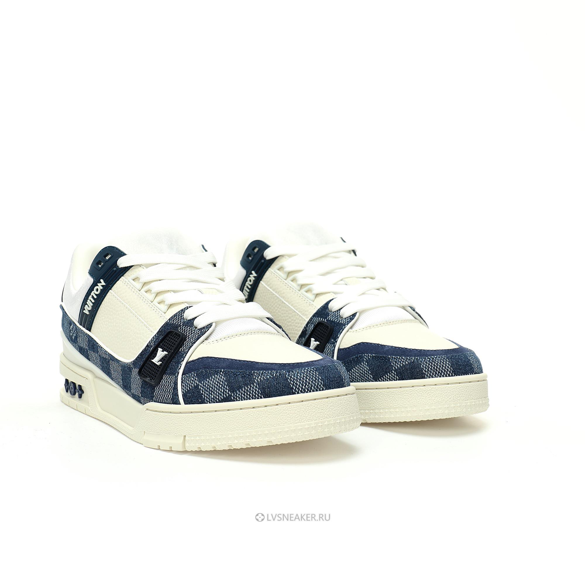Louis Vuitton LV Trainer "Damier Blue" 1ACPRY Sneakers