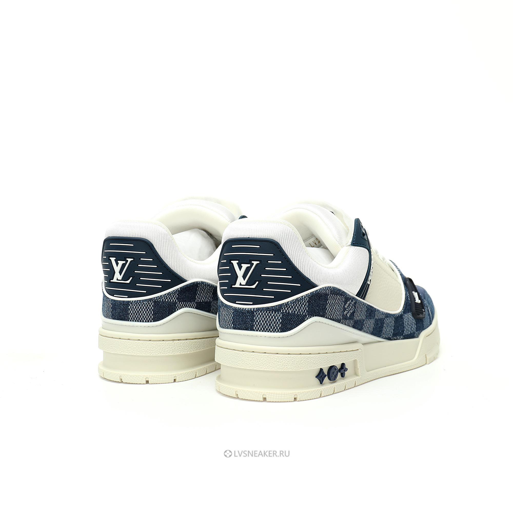 Louis Vuitton LV Trainer "Damier Blue" 1ACPRY Sneakers