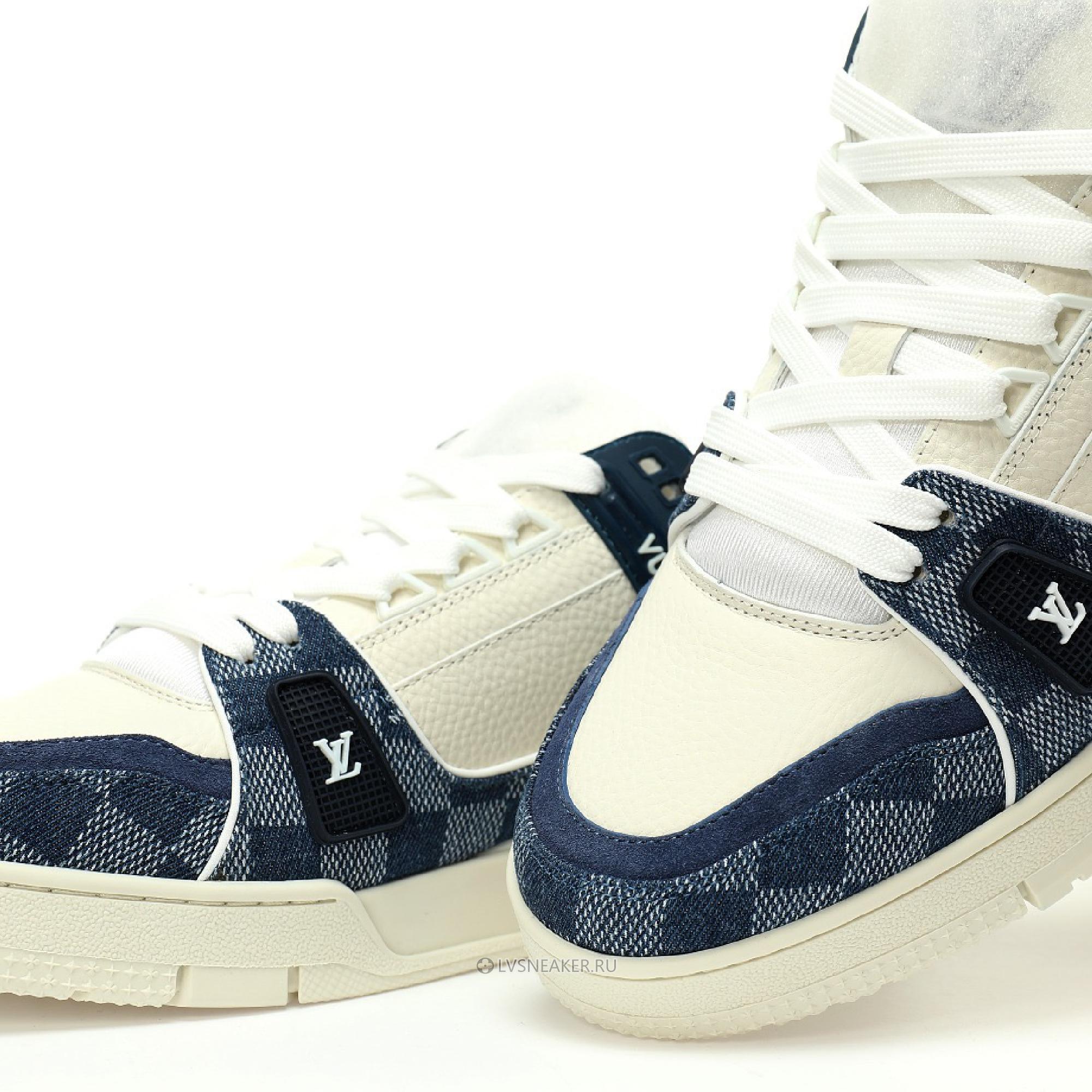 Louis Vuitton LV Trainer "Damier Blue" 1ACPRY Sneakers