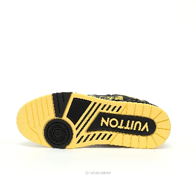 Louis Vuitton LV Trainer "Black Yellow Graffiti" 1ACEJT Sneakers