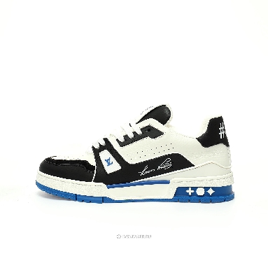 Louis Vuitton LV Trainer "Blue Black White" 1ADDYX Sneakers