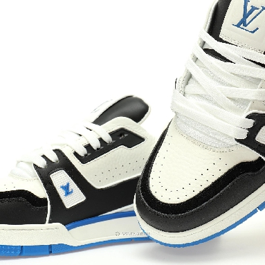 Louis Vuitton LV Trainer "Blue Black White" 1ADDYX Sneakers