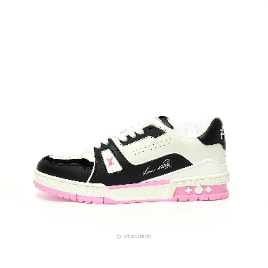 Louis Vuitton LV Trainer "Pink Black White" 1ADF3W Sneakers