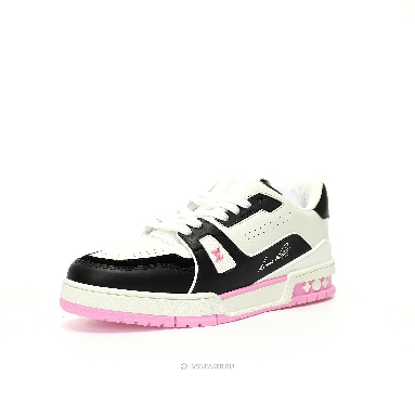 Louis Vuitton LV Trainer "Pink Black White" 1ADF3W Sneakers