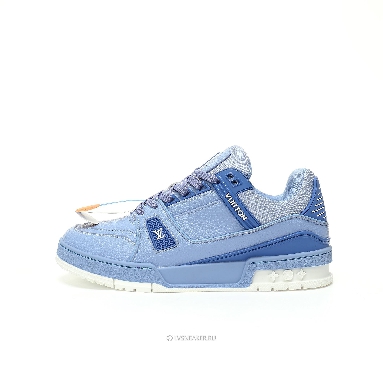 Louis Vuitton LV Trainer "Light Blue" 1ACQ6W Sneakers