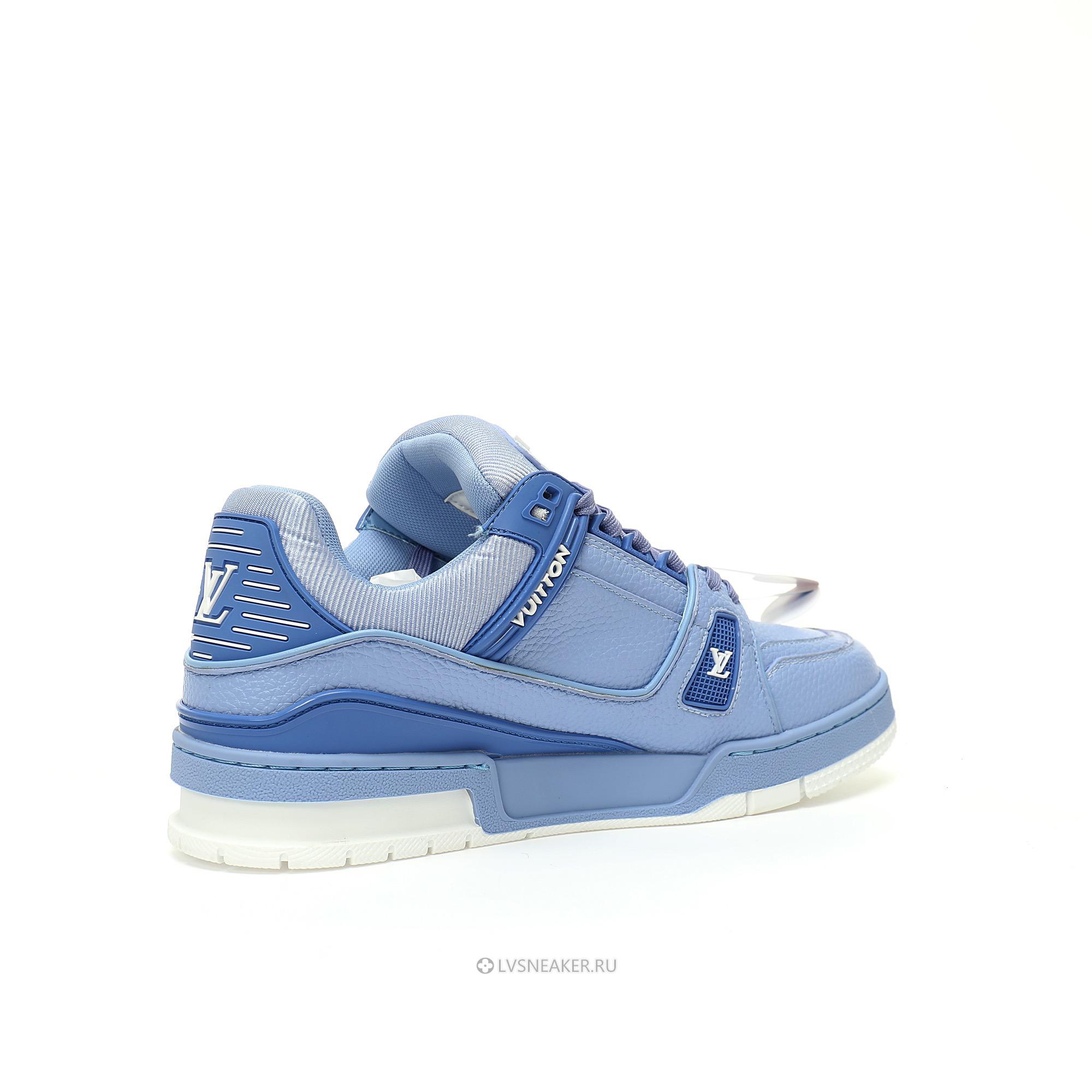Louis Vuitton LV Trainer "Light Blue" 1ACQ6W Sneakers