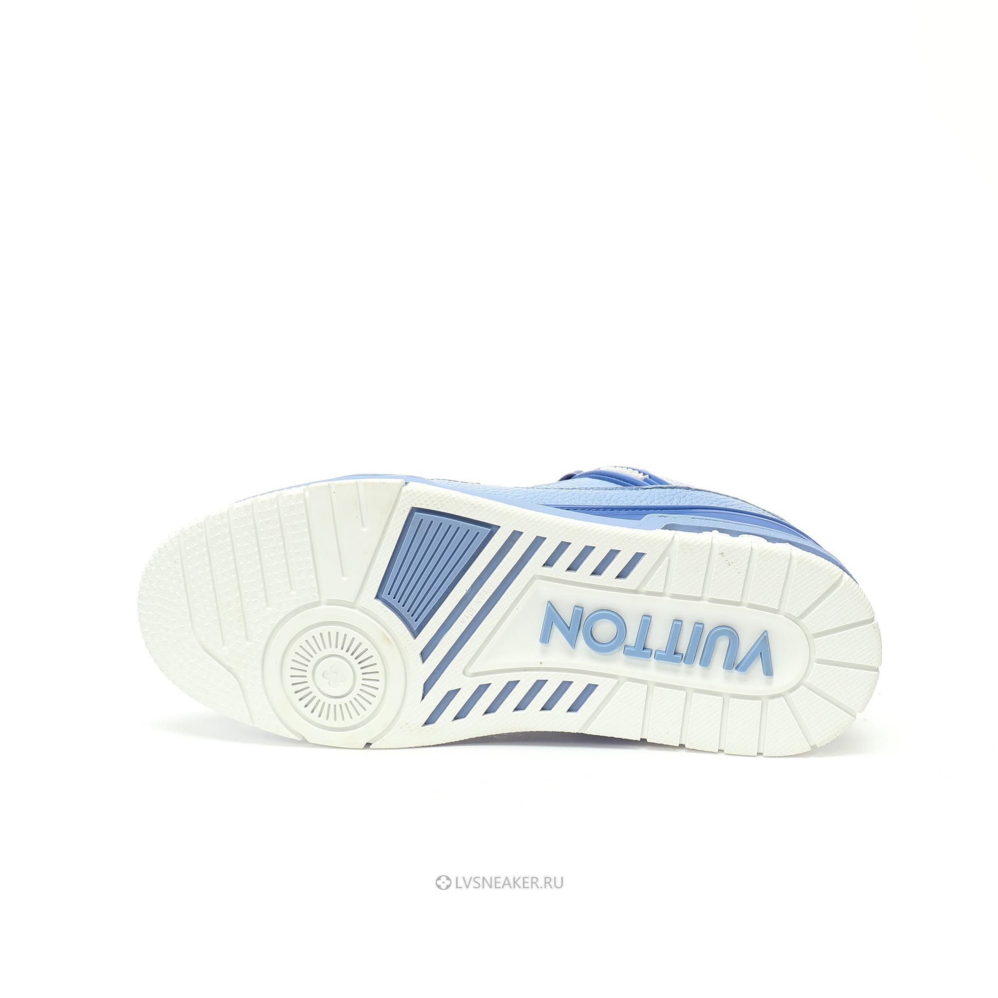 Louis Vuitton LV Trainer "Light Blue" 1ACQ6W Sneakers
