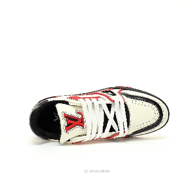 Louis Vuitton LV Trainer "Red Black White" 1AD7JR-2 Sneakers
