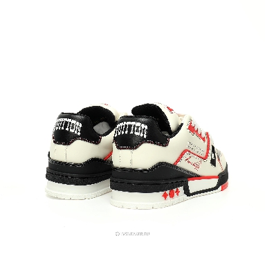 Louis Vuitton LV Trainer "Red Black White" 1AD7JR-2 Sneakers