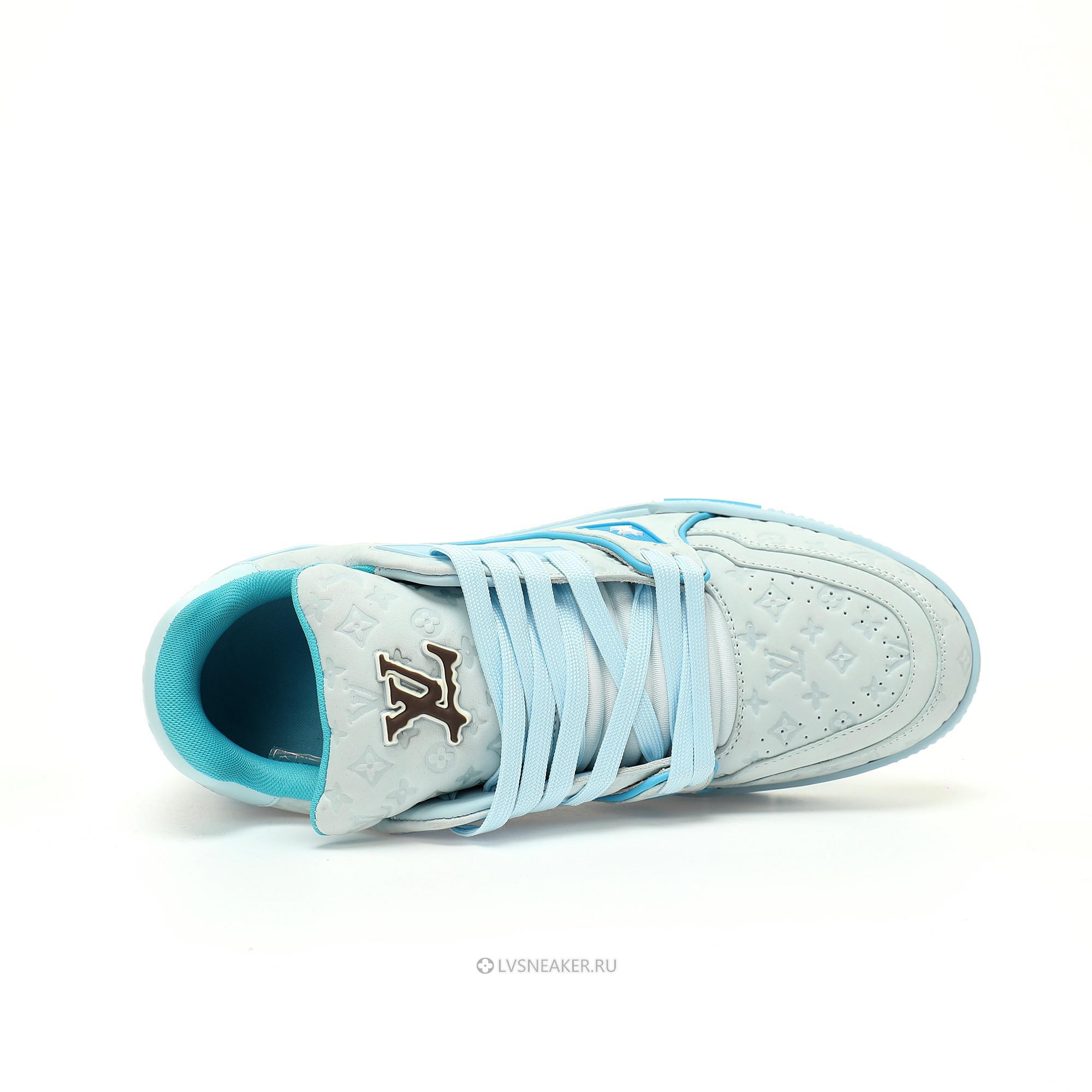Louis Vuitton LV x Tyler the Creator Trainer "Blue" 1ACRYD Sneakers