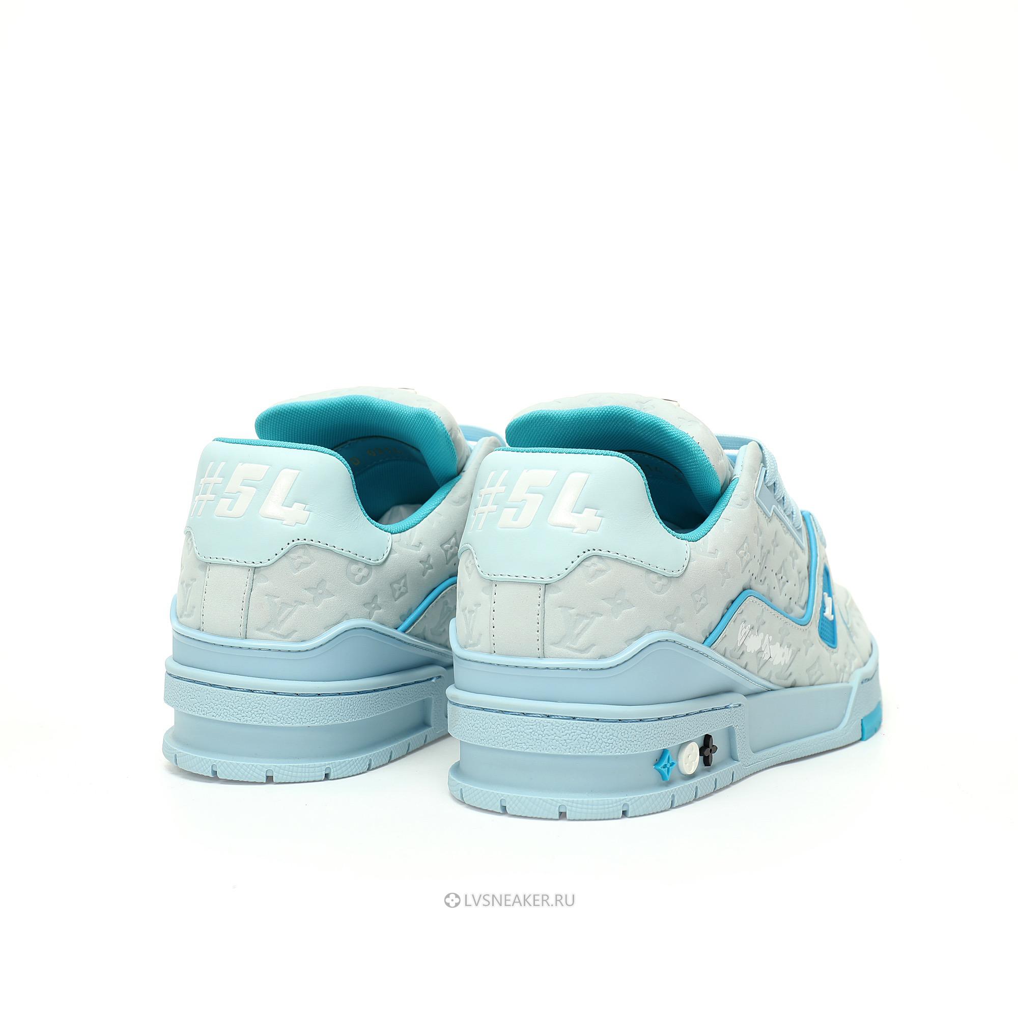 Louis Vuitton LV x Tyler the Creator Trainer "Blue" 1ACRYD Sneakers