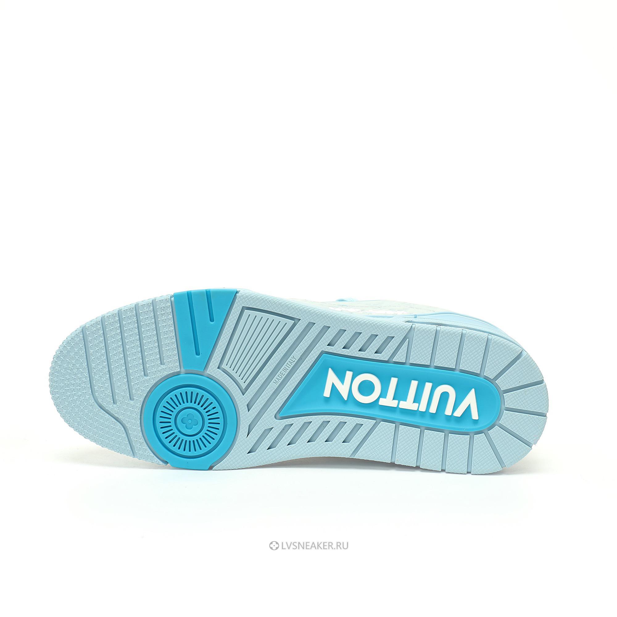 Louis Vuitton LV x Tyler the Creator Trainer "Blue" 1ACRYD Sneakers