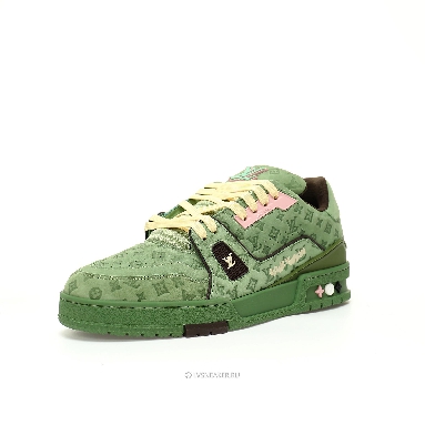 Louis Vuitton LV x Tyler the Creator Trainer "Green" 1ACR6C Sneakers
