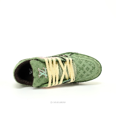 Louis Vuitton LV x Tyler the Creator Trainer "Green" 1ACR6C Sneakers