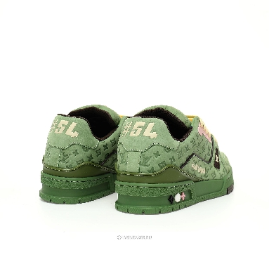 Louis Vuitton LV x Tyler the Creator Trainer "Green" 1ACR6C Sneakers