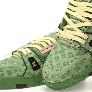 Louis Vuitton LV x Tyler the Creator Trainer "Green" 1ACR6C Sneakers