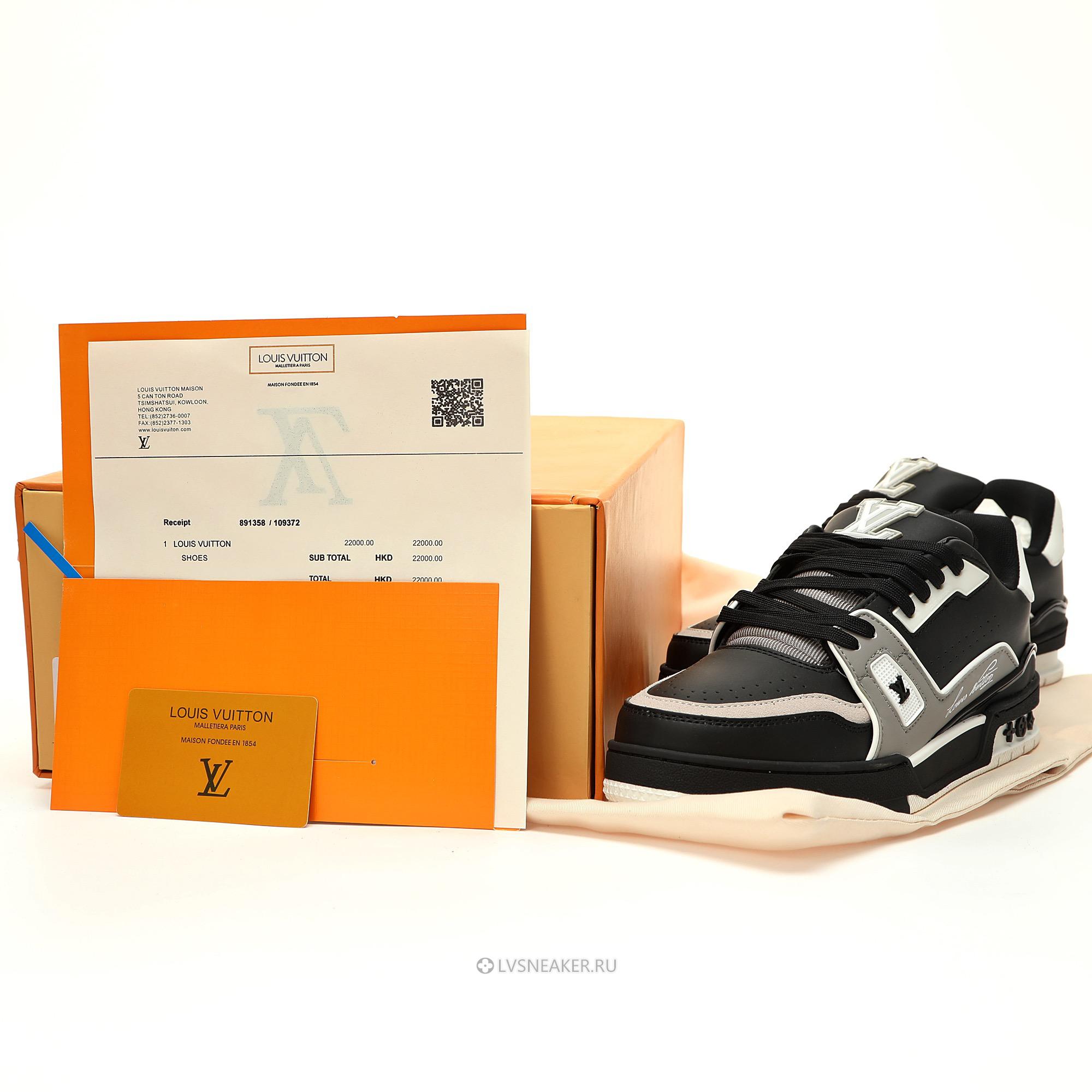 Louis Vuitton LV Trainer "Black" 1AAHS2-2 Sneakers
