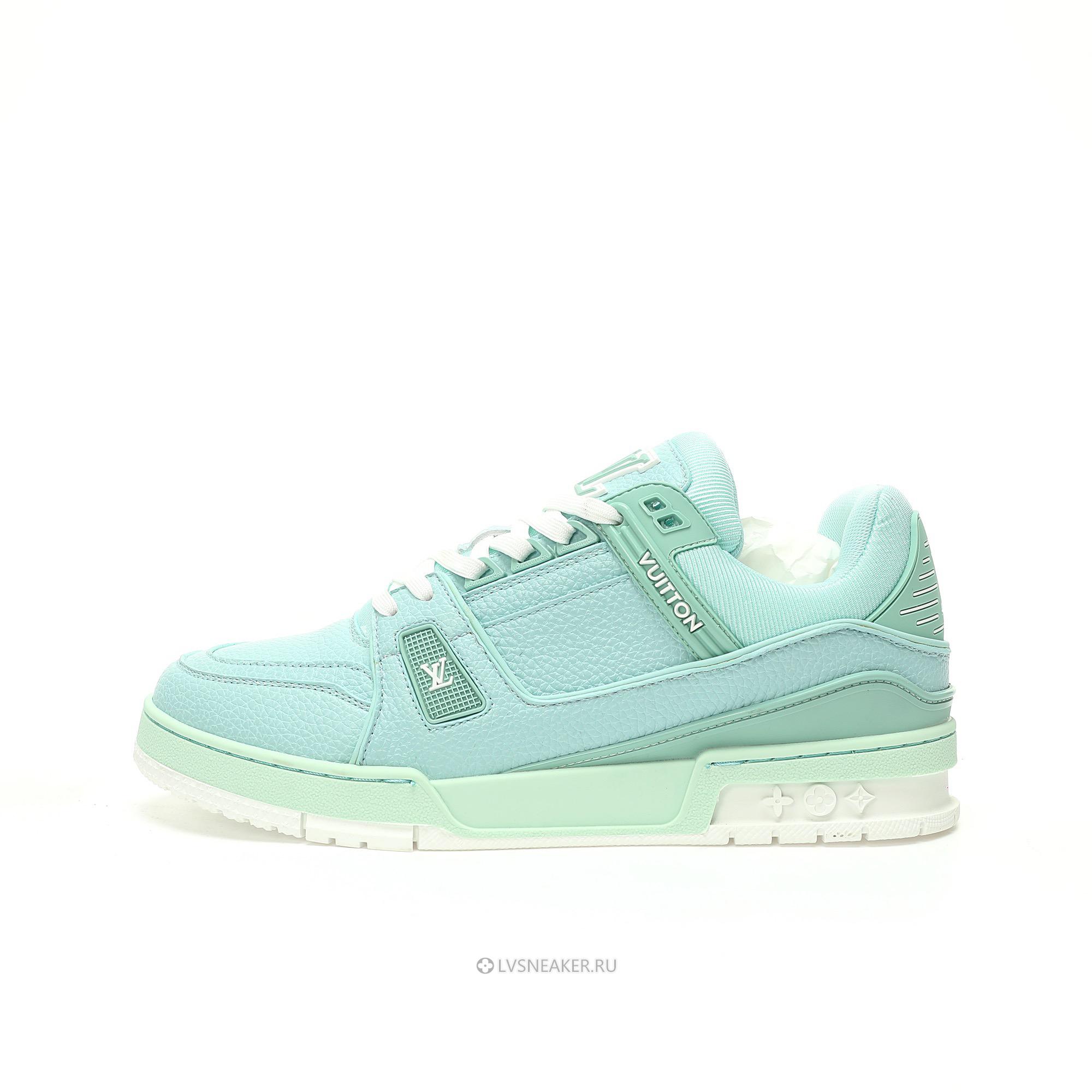 Louis Vuitton LV Trainer "Green" 1ACRN1 Sneakers