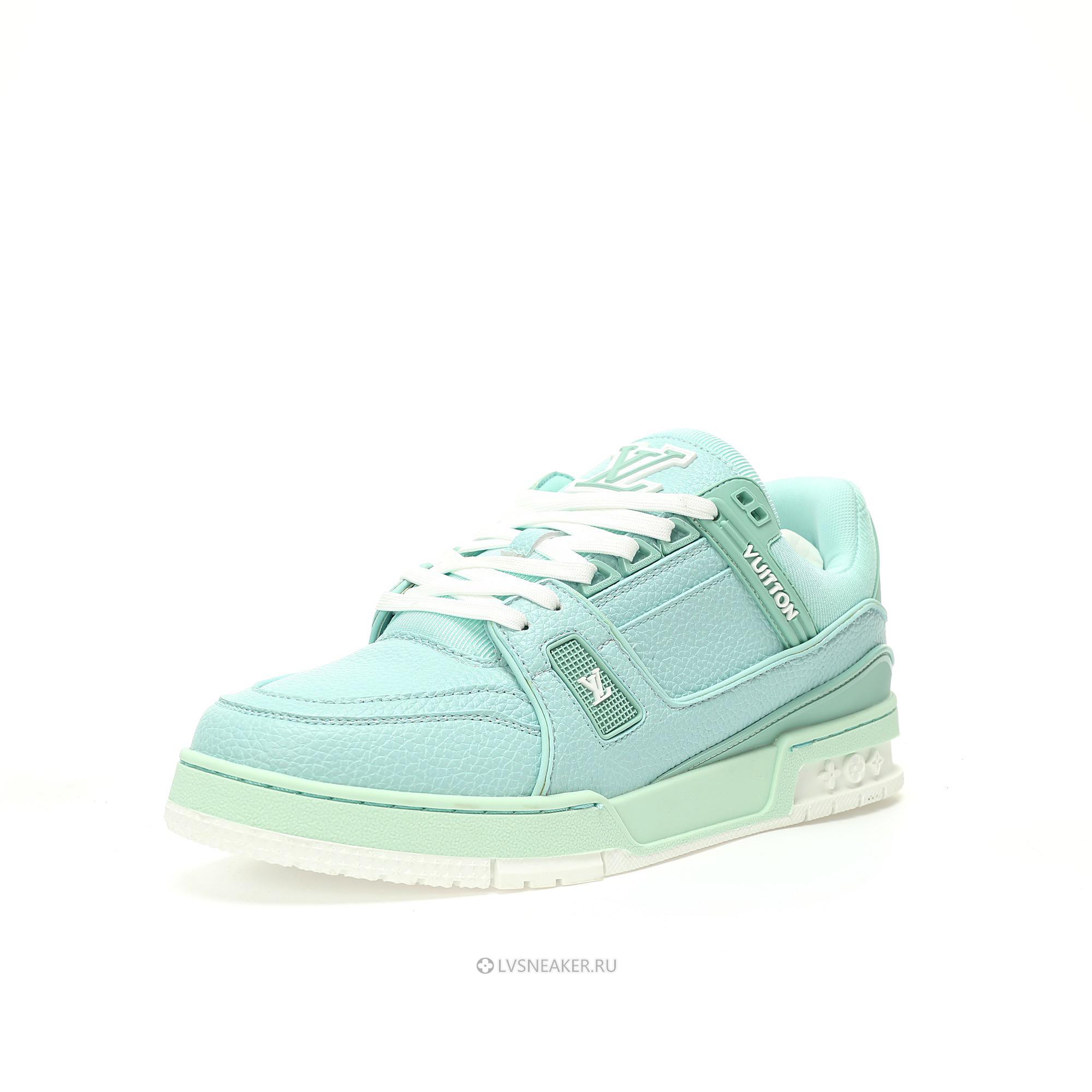 Louis Vuitton LV Trainer "Green" 1ACRN1 Sneakers