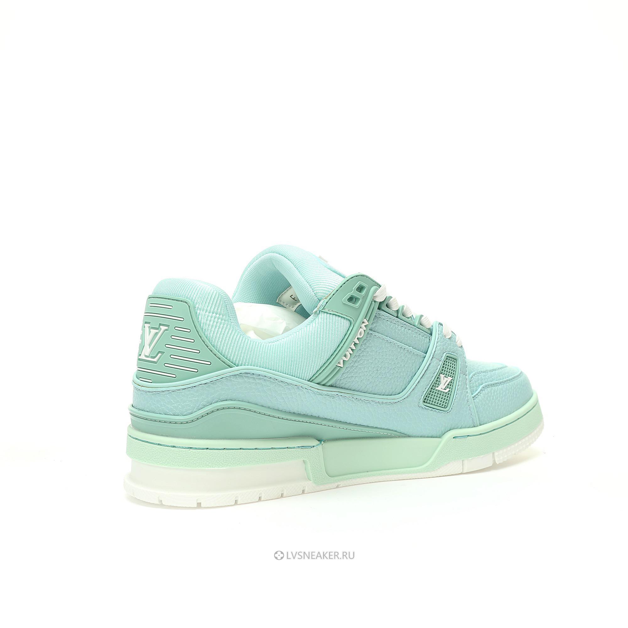 Louis Vuitton LV Trainer "Green" 1ACRN1 Sneakers