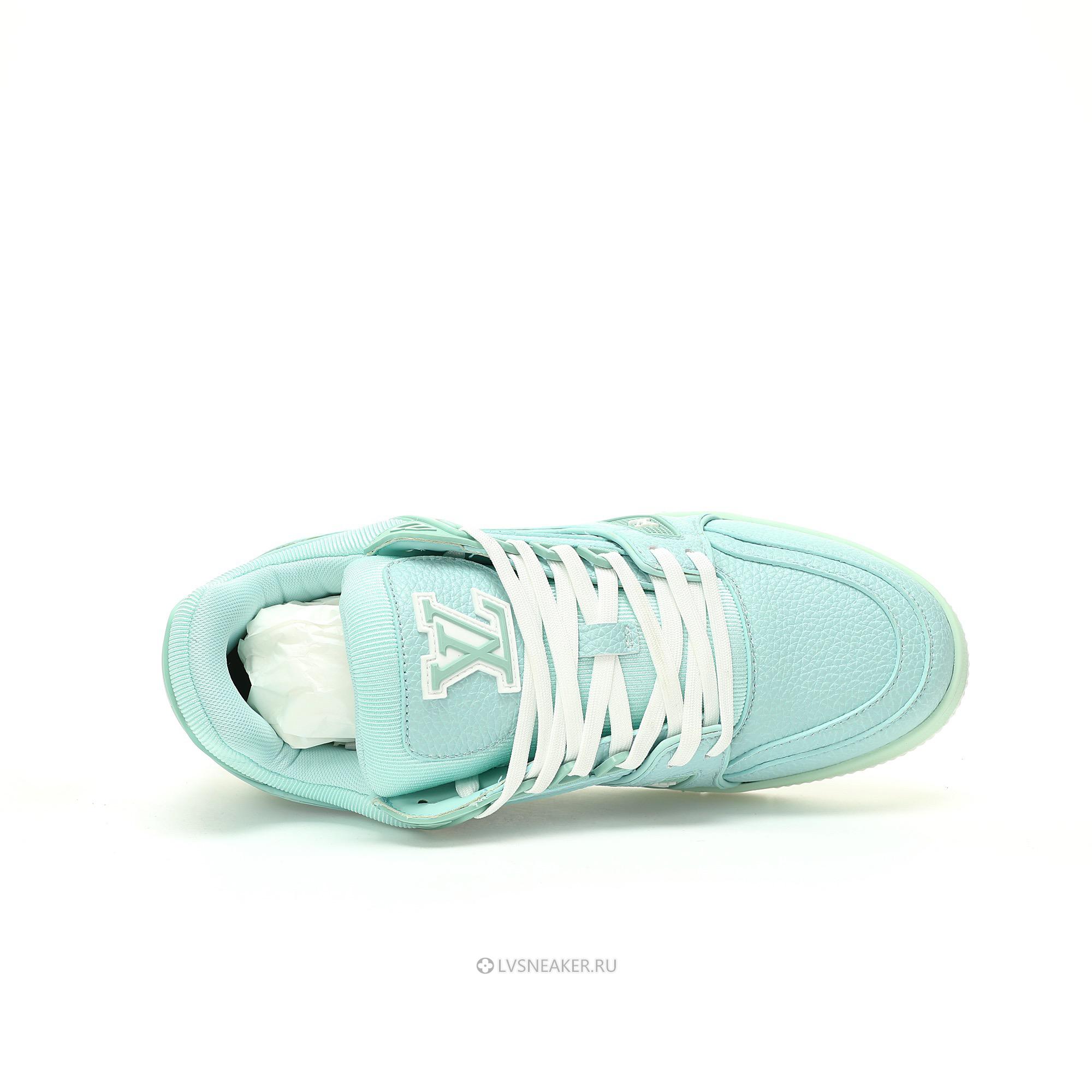 Louis Vuitton LV Trainer "Green" 1ACRN1 Sneakers