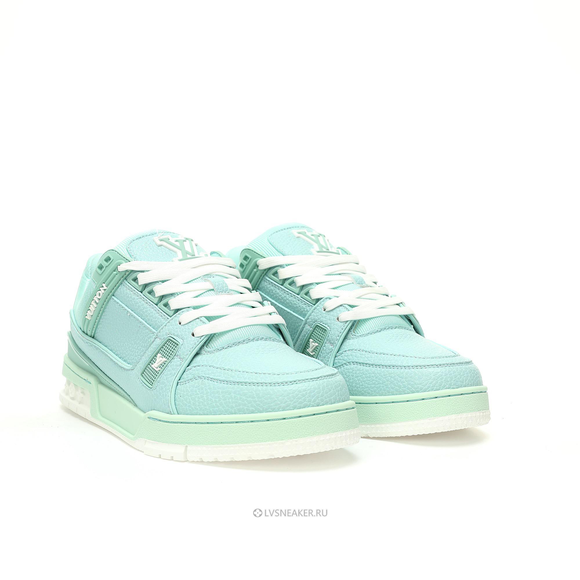 Louis Vuitton LV Trainer "Green" 1ACRN1 Sneakers