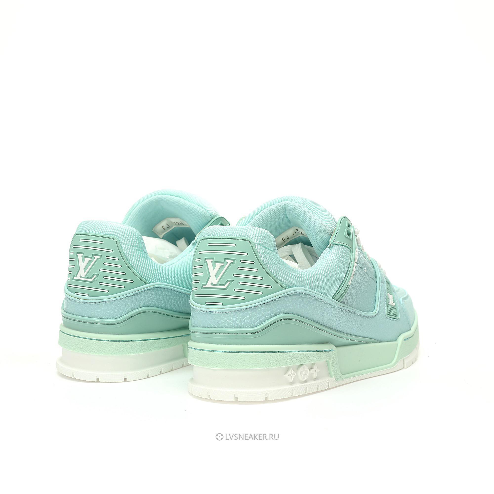 Louis Vuitton LV Trainer "Green" 1ACRN1 Sneakers