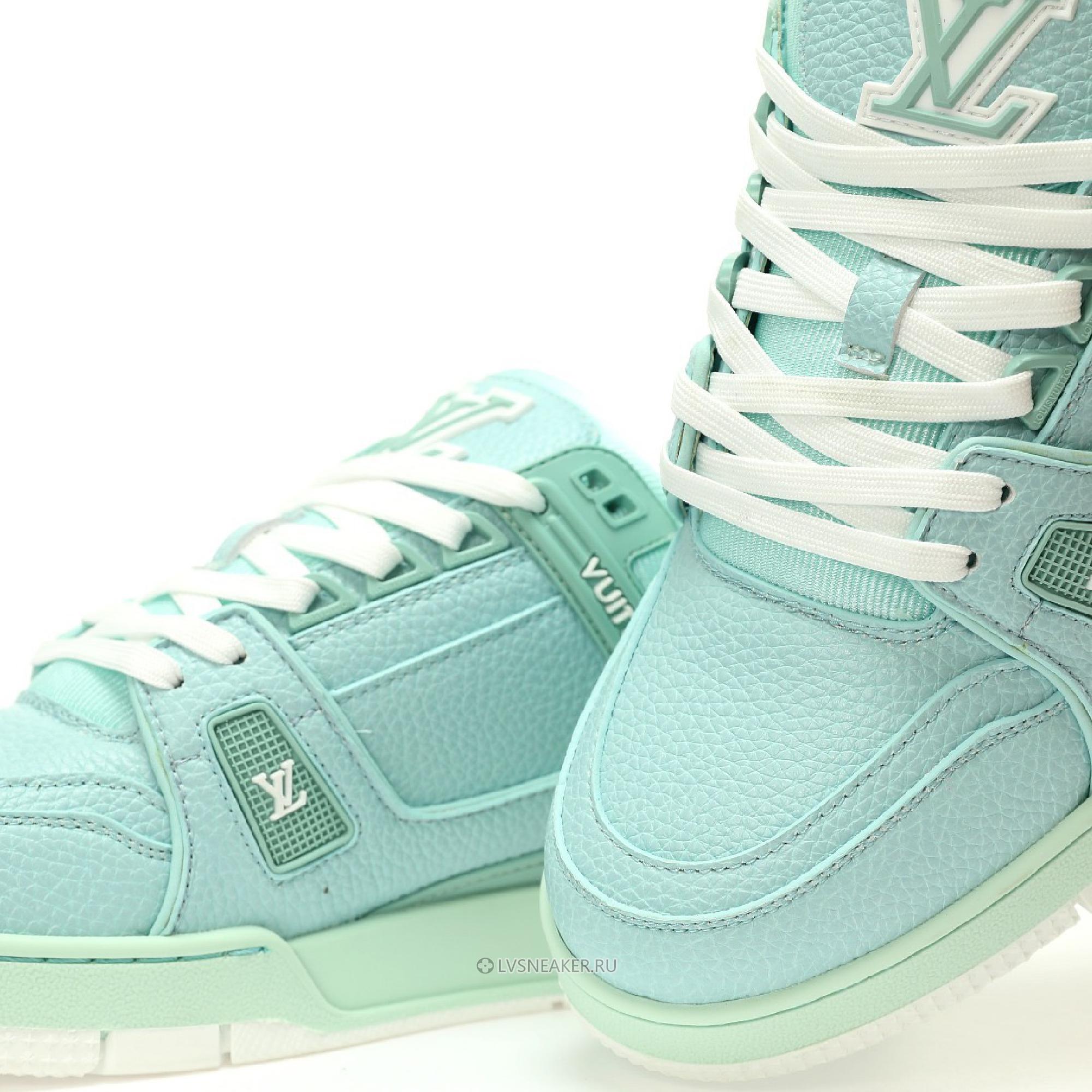 Louis Vuitton LV Trainer "Green" 1ACRN1 Sneakers