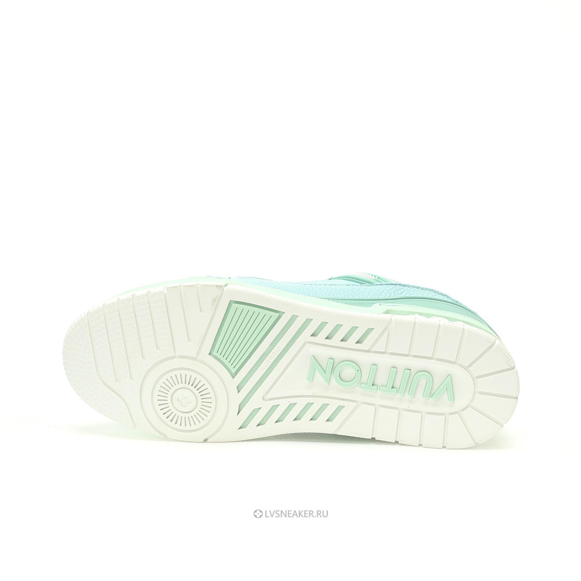 Louis Vuitton LV Trainer "Green" 1ACRN1 Sneakers
