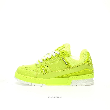 Louis Vuitton LV Trainer "Yellow Neon" 1ADEZN-2 Sneakers