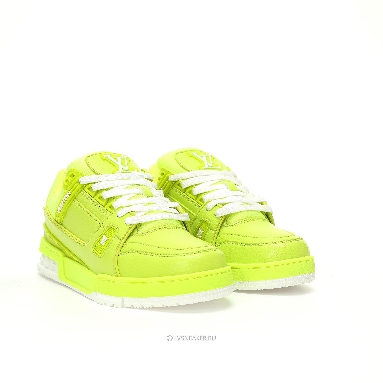 Louis Vuitton LV Trainer "Yellow Neon" 1ADEZN-2 Sneakers