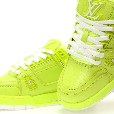 Louis Vuitton LV Trainer "Yellow Neon" 1ADEZN-2 Sneakers