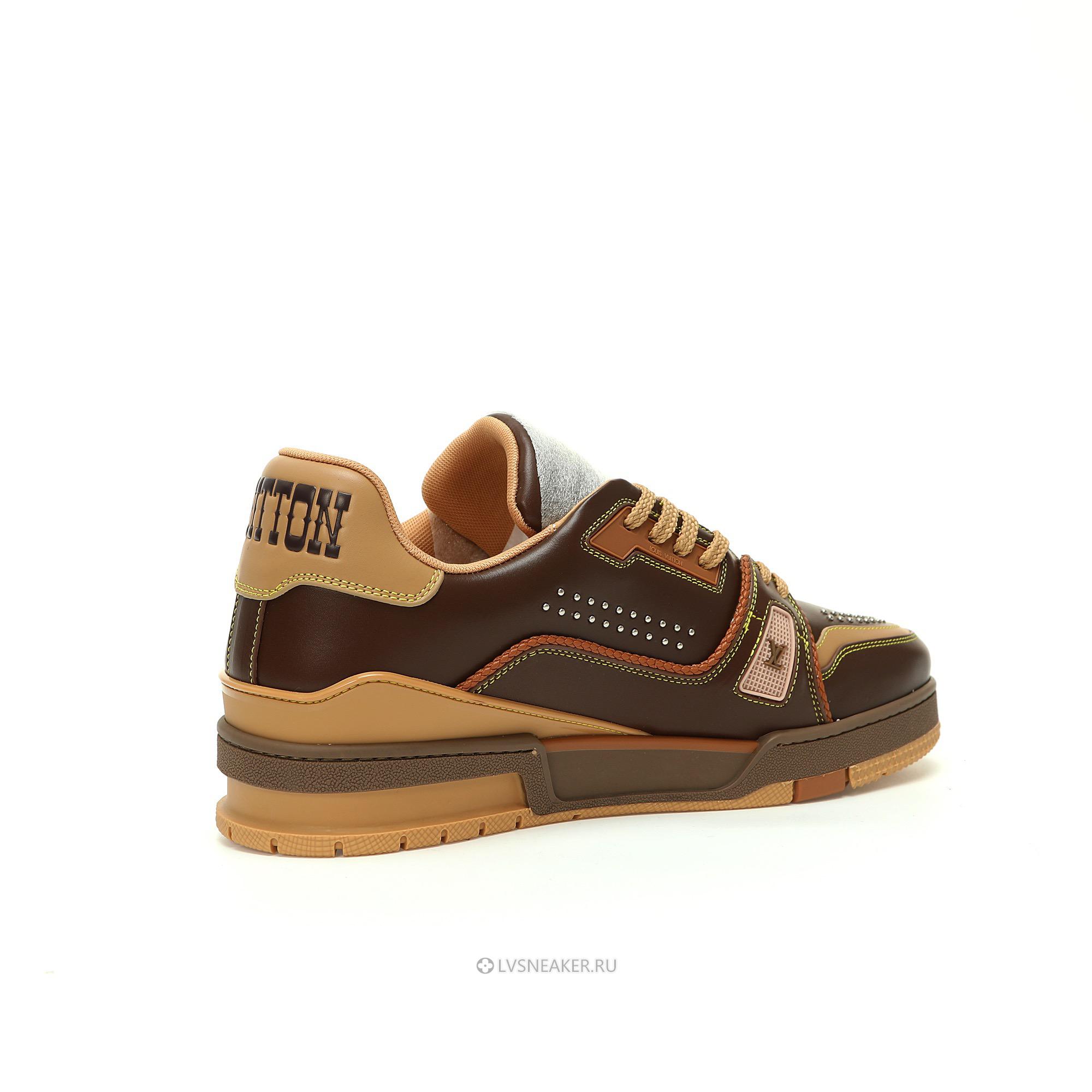 Louis Vuitton LV Trainer "Marron Brown" 1AD7L8 Sneakers