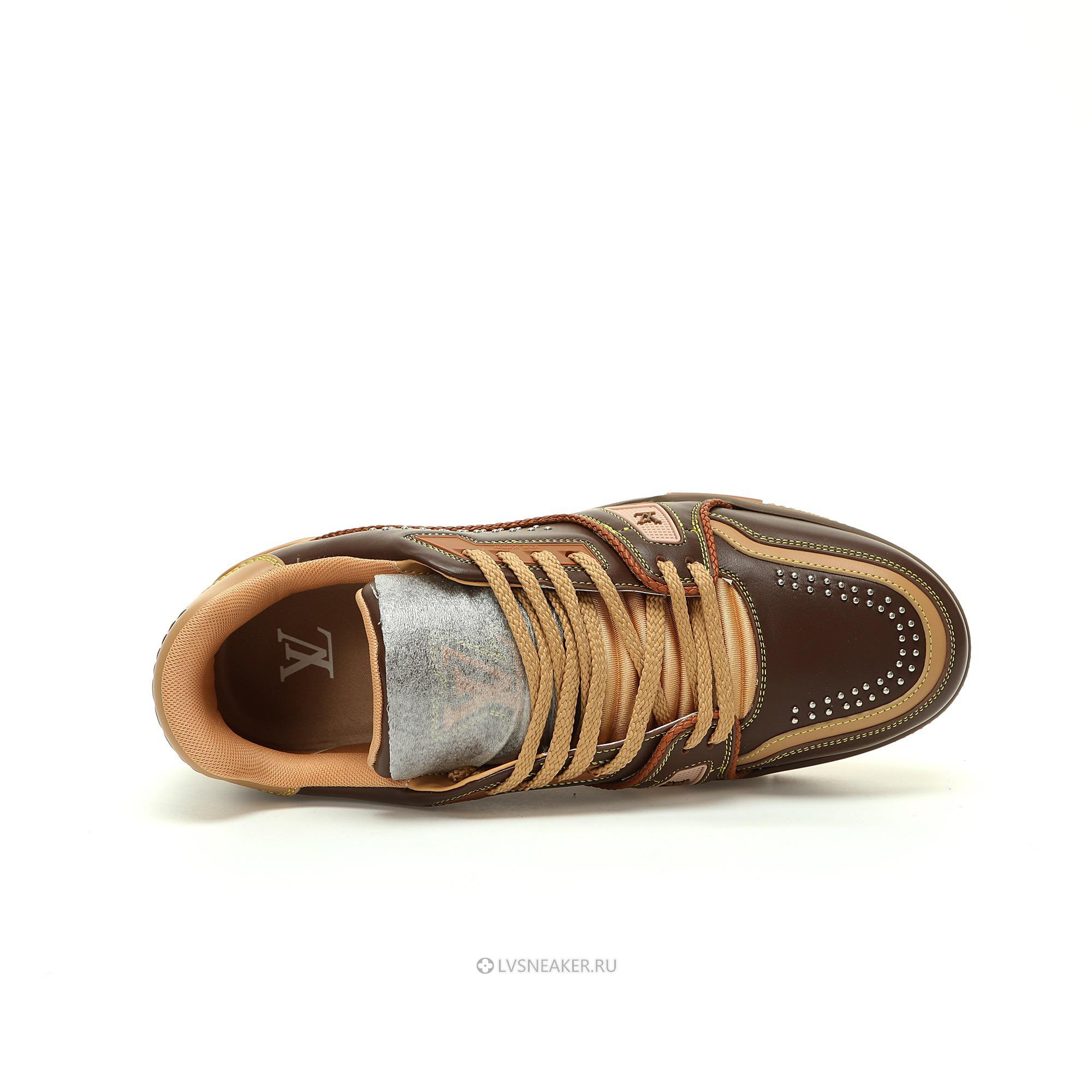 Louis Vuitton LV Trainer "Marron Brown" 1AD7L8 Sneakers
