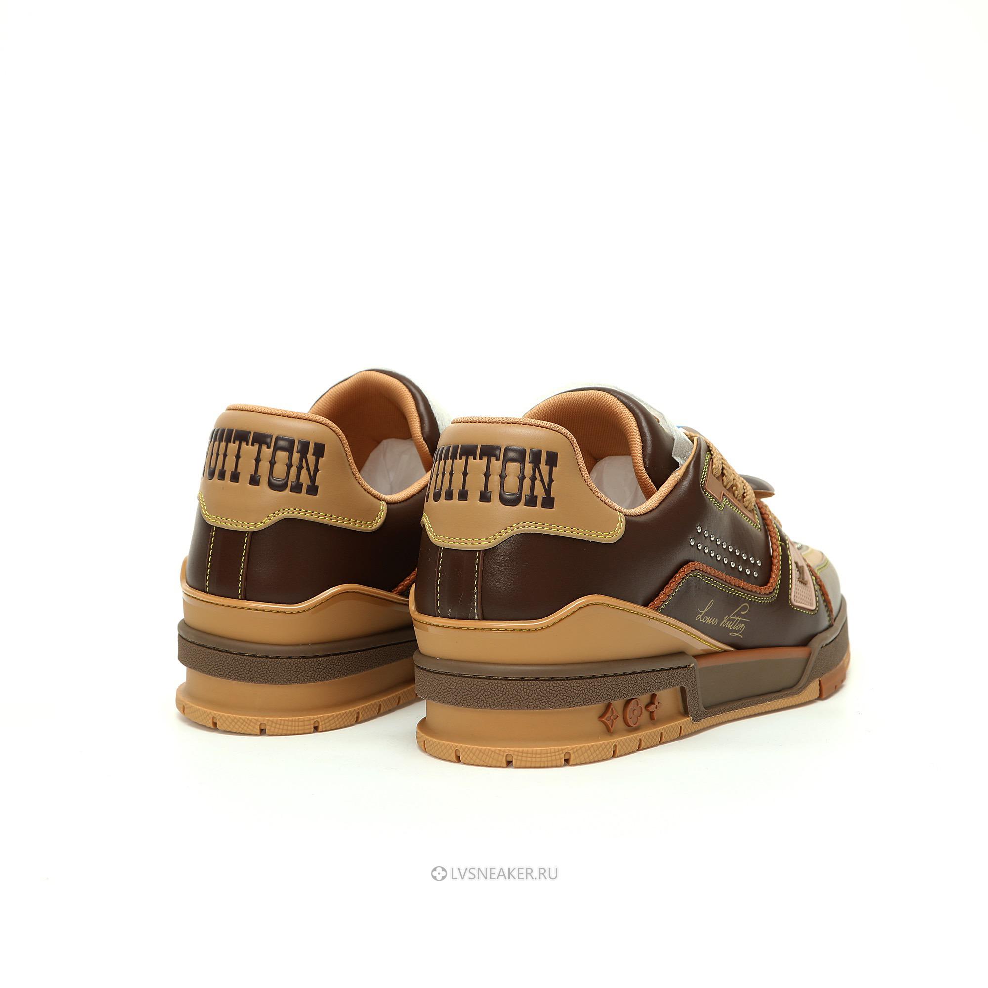 Louis Vuitton LV Trainer "Marron Brown" 1AD7L8 Sneakers