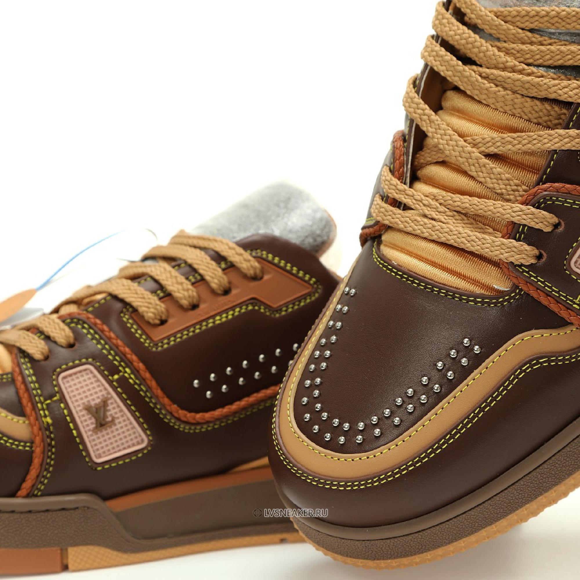 Louis Vuitton LV Trainer "Marron Brown" 1AD7L8 Sneakers