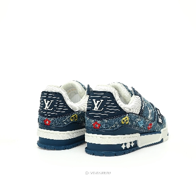 Louis Vuitton LV Trainer "Monogram Denim Print Blue" 1A7S53-2 Sneakers